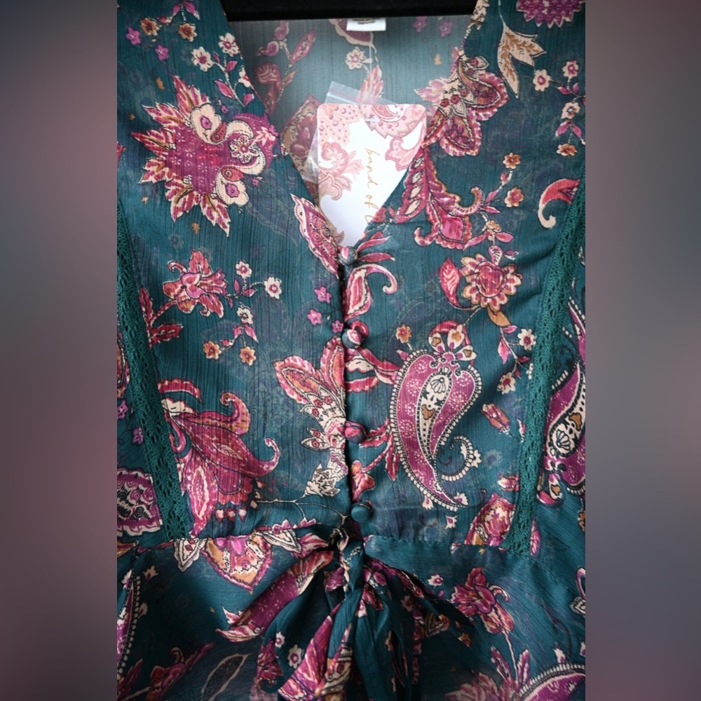 Band Of The Free River Deep Paisley Blouse - Picture 5 of 10